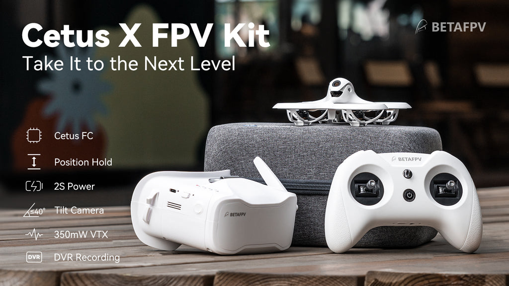 BETAFPV Cetus X FPV Kit 2024 2S Whoop RTF Beginner Drone