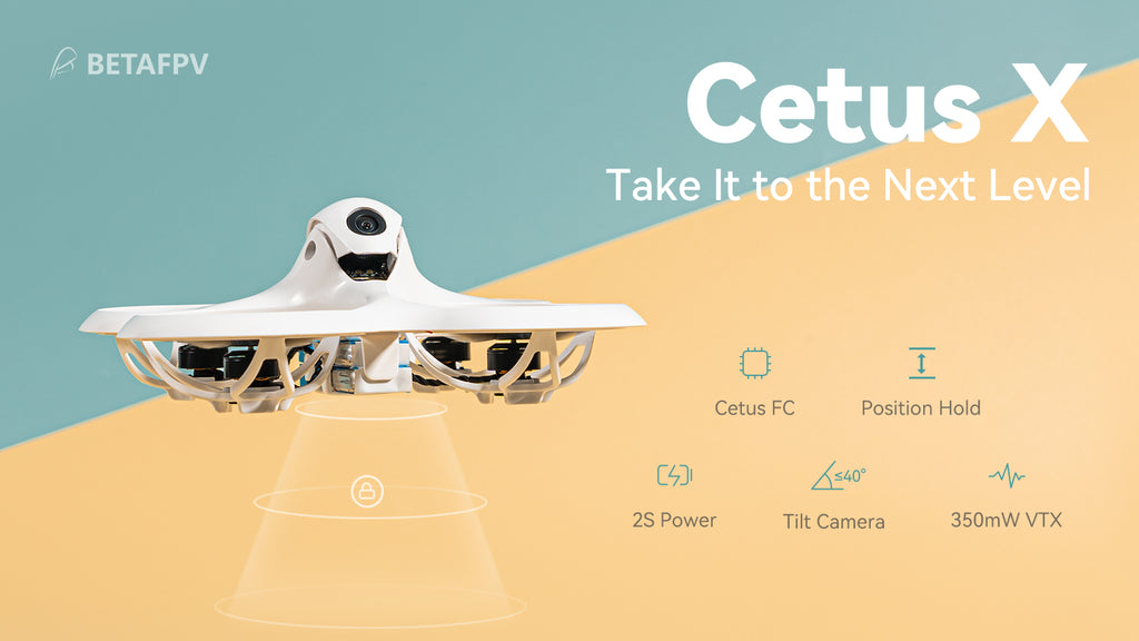 BETAFPV Cetus X 2S Brushless Whoop Quadcopter BNF