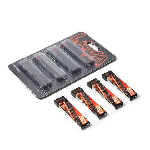 BETAFPV LAVA1S 550mAh 75C Battery (4PCS) for Meteor75 pro （HD）＆ Cetus x ＆Cetus pro