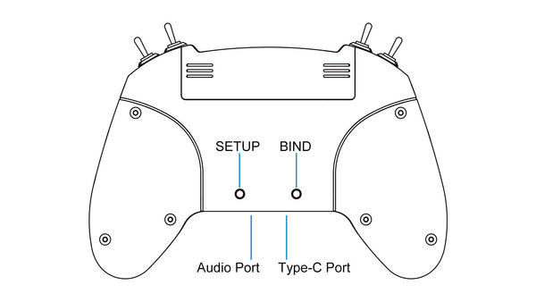 BETAFPV LiteRadio 2 SE Transmitter Frsky D8 for Cetus FPV Drone