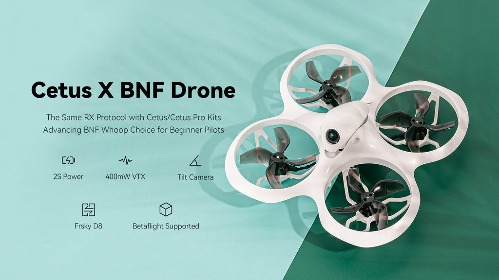 BETAFPV Cetus X 2S Brushless Whoop Quadcopter BNF