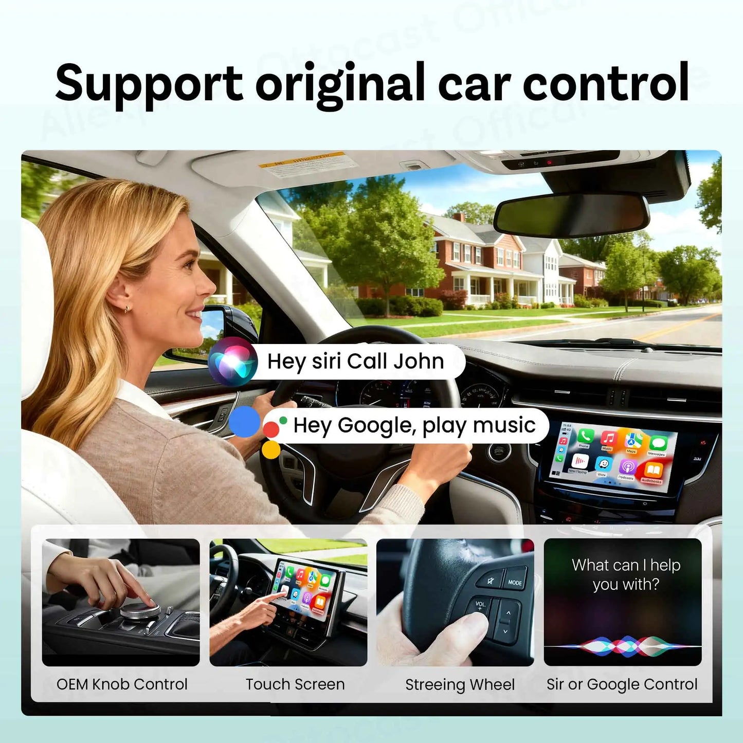 OTTOCAST Cabin Care brezžični CarPlay adapter za iPhone