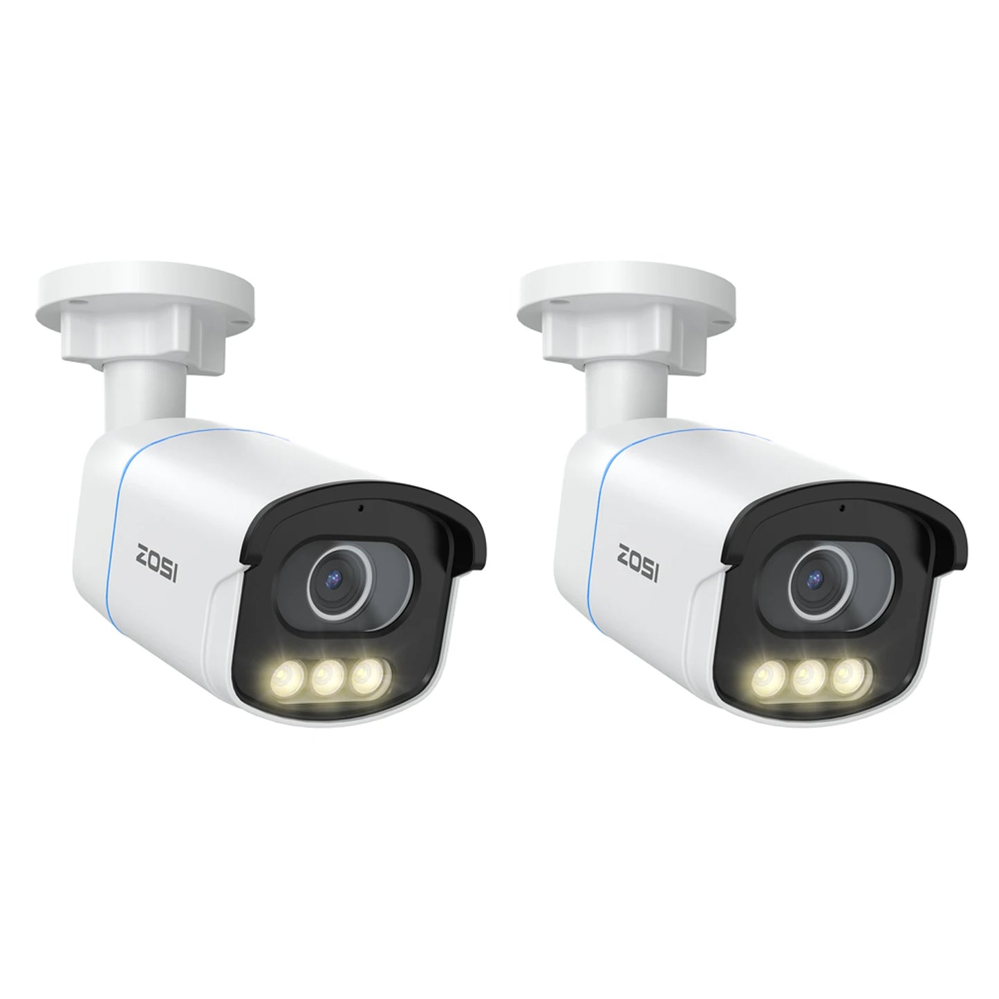 ZOSI C186 Aurora Lux 5MP 3K PoE IP kamera – nočni vid s pravimi barvami, velika zaslonka F1.0 in slikovni senzor 1/1,79''