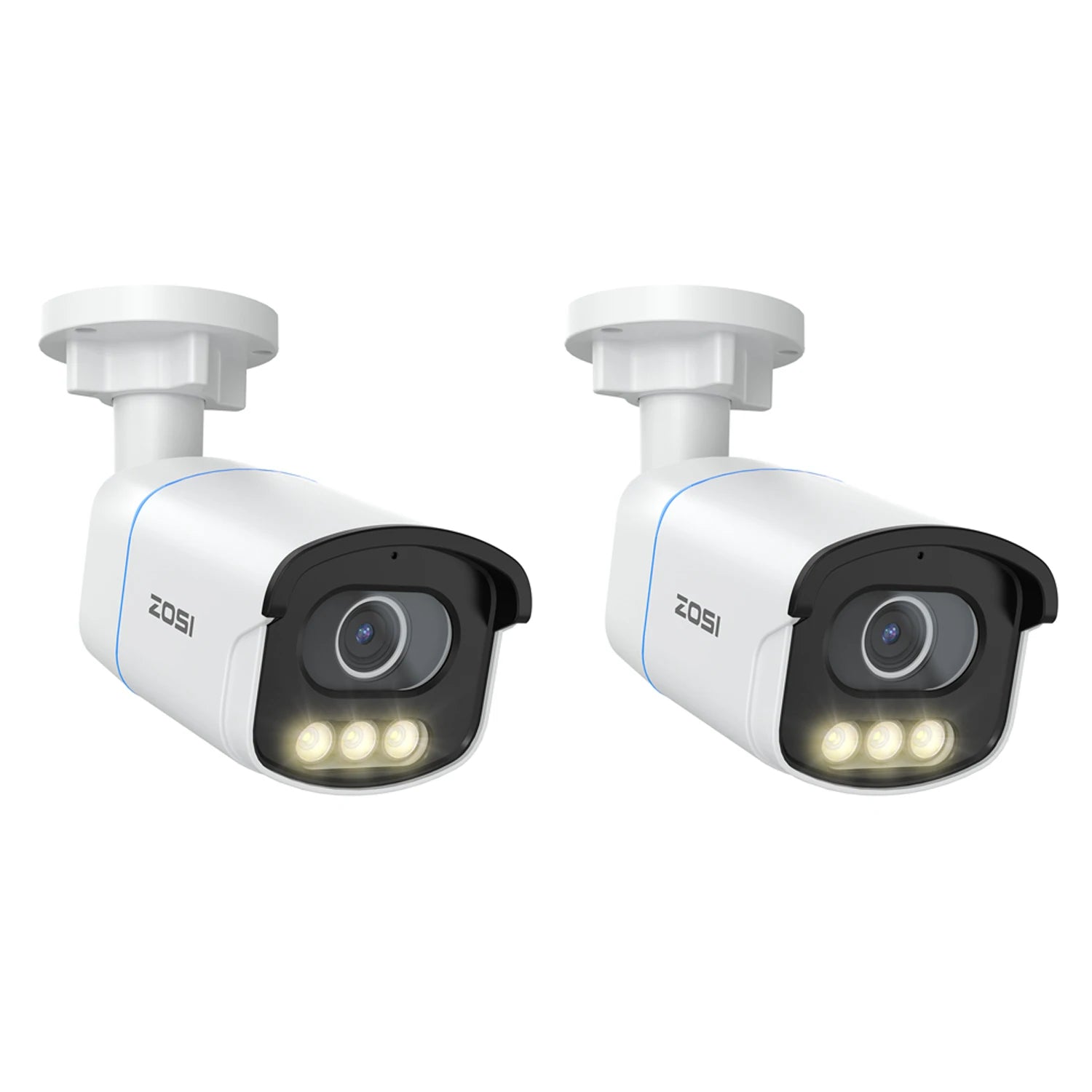 ZOSI C186 Aurora Lux 5MP 3K PoE IP kamera – nočni vid s pravimi barvami, velika zaslonka F1.0 in slikovni senzor 1/1,79''