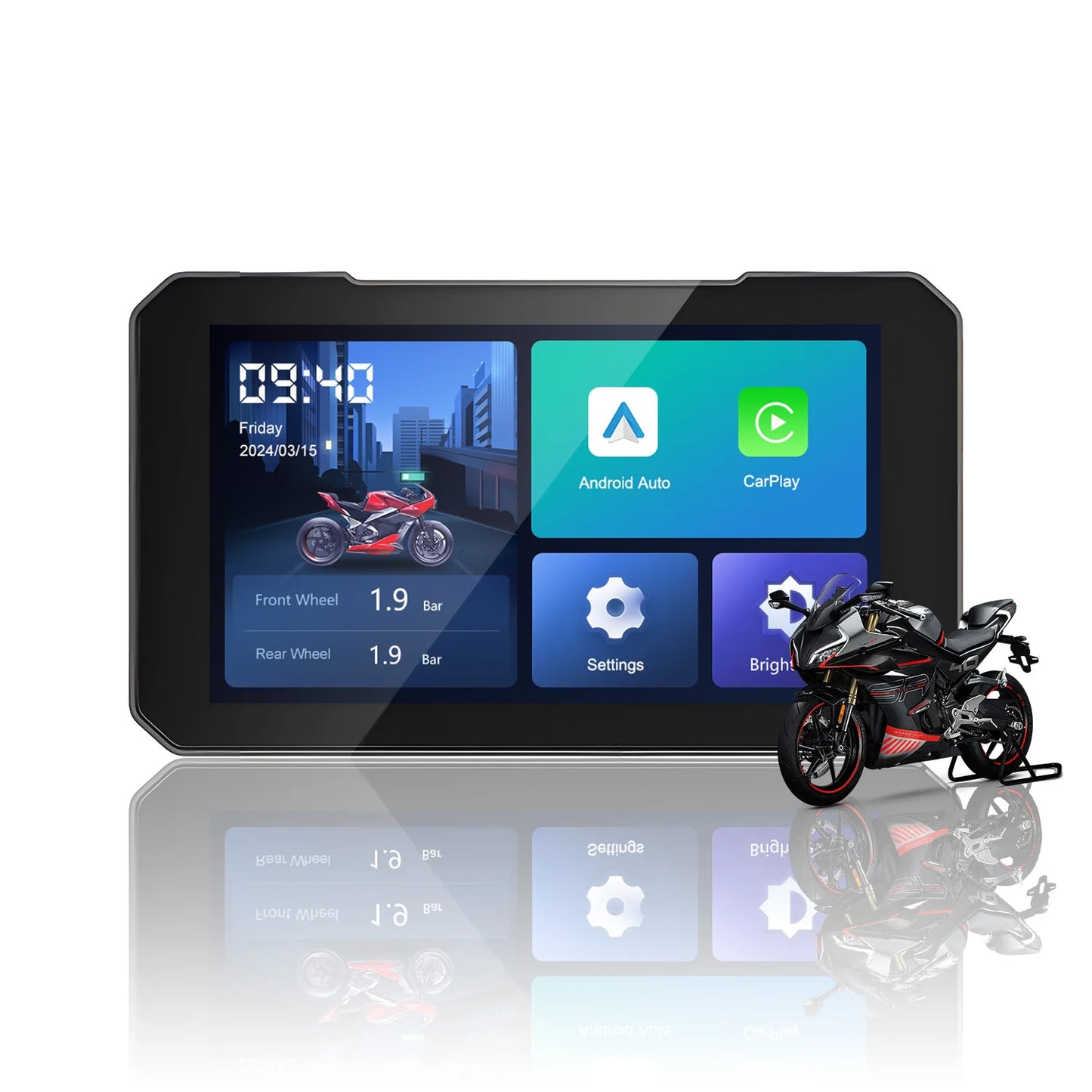 OTTOCAST Express C6 6" motoristični brezžični zaslon CarPlay