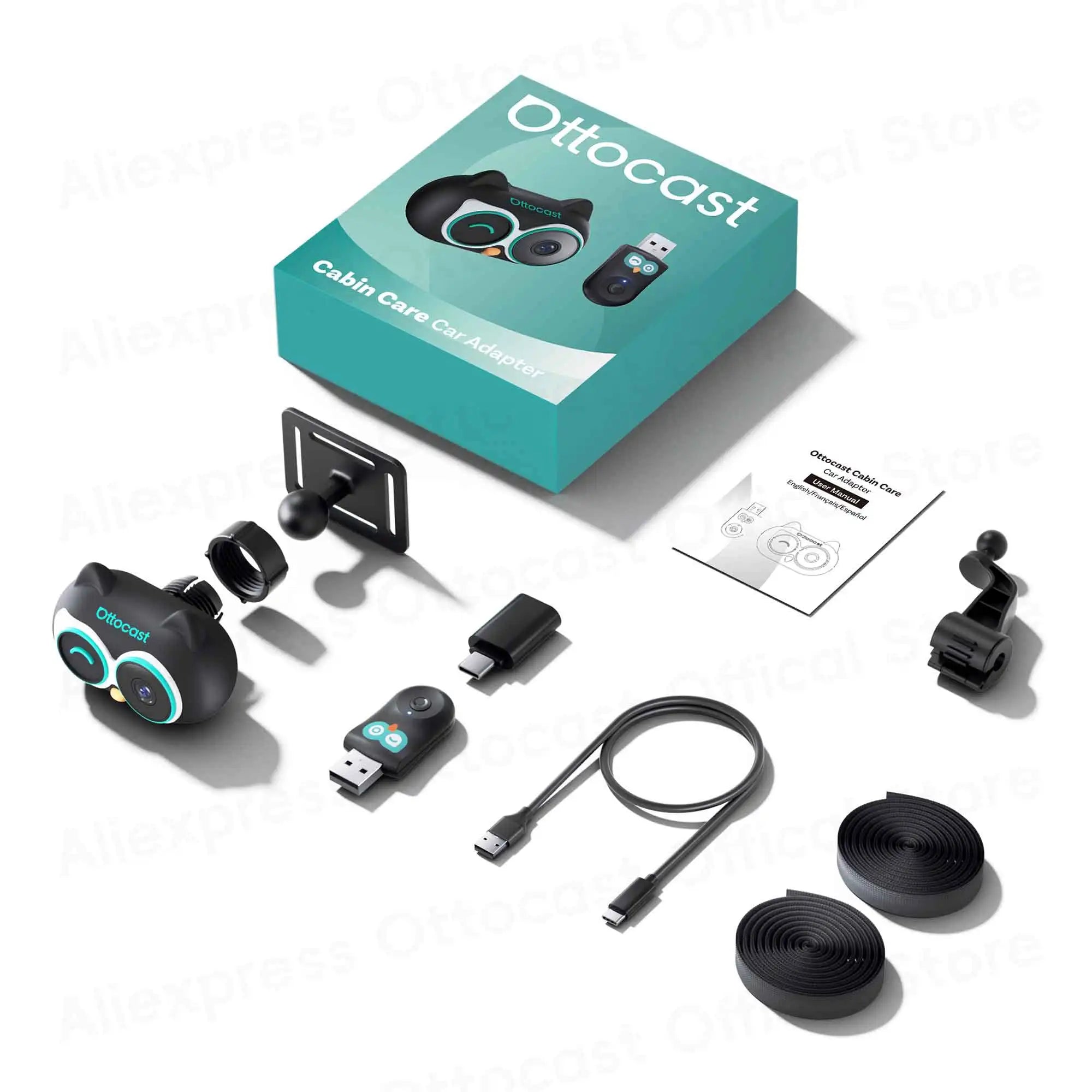 OTTOCAST Cabin Care brezžični CarPlay adapter za iPhone