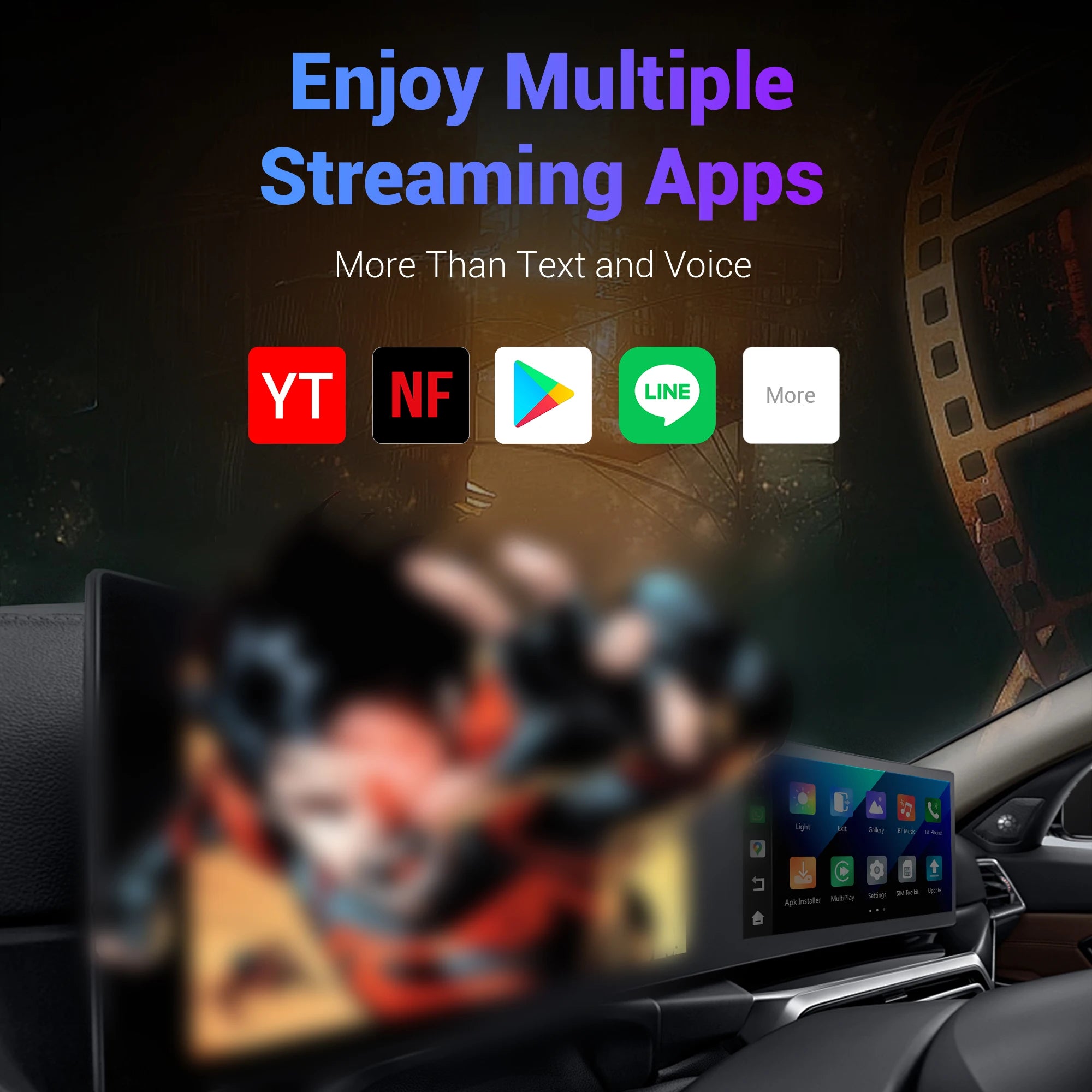 OTTOCAST OttoAiBox i3 Wireless CarPlay AI Box Snapdragon 6125