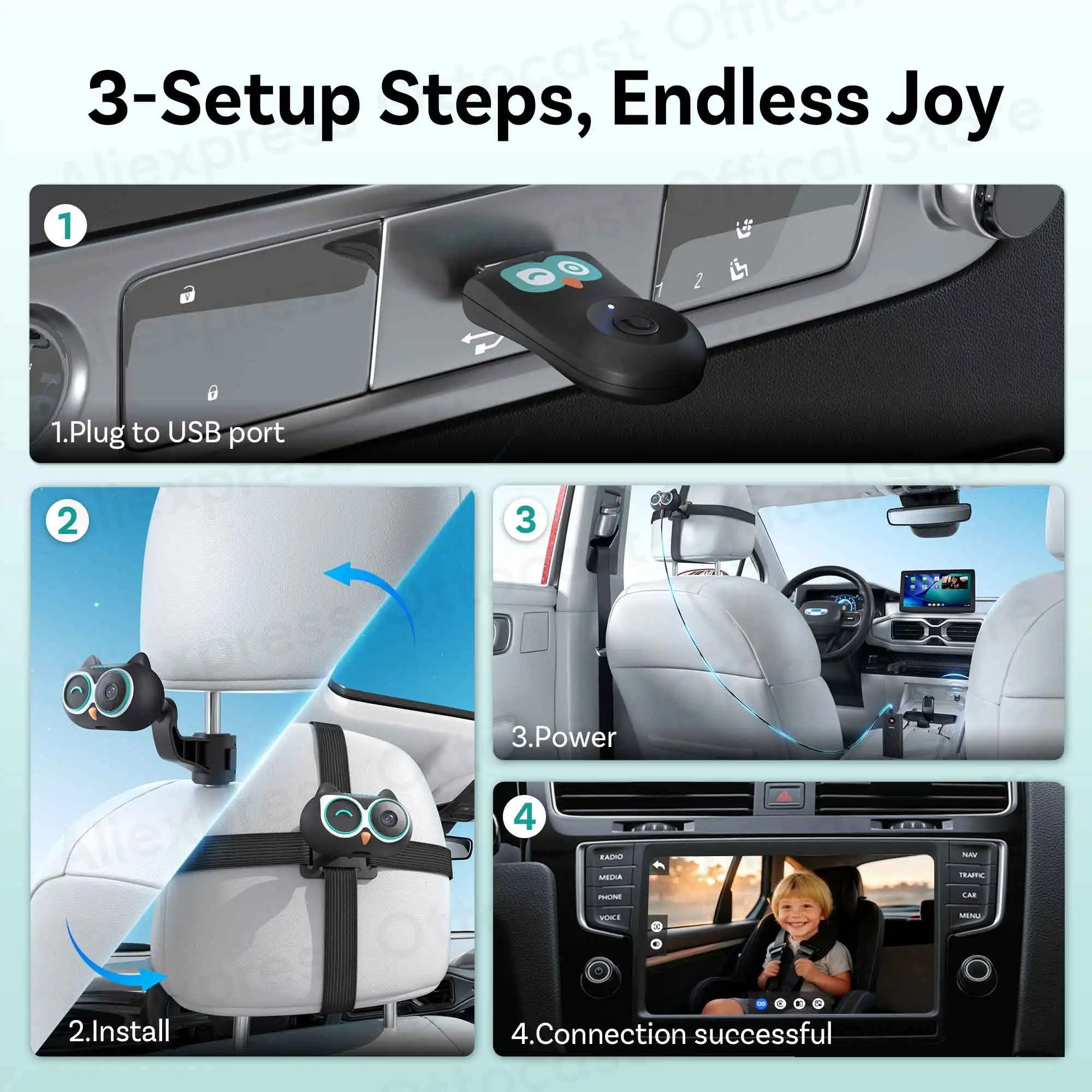 OTTOCAST Cabin Care brezžični CarPlay adapter za iPhone