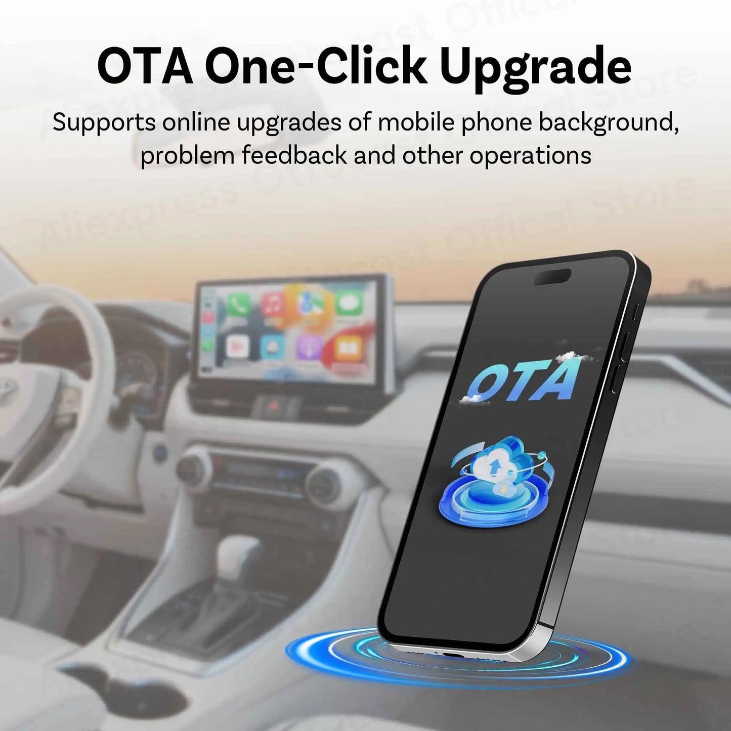 OTTOCAST Cabin Care brezžični CarPlay adapter za iPhone