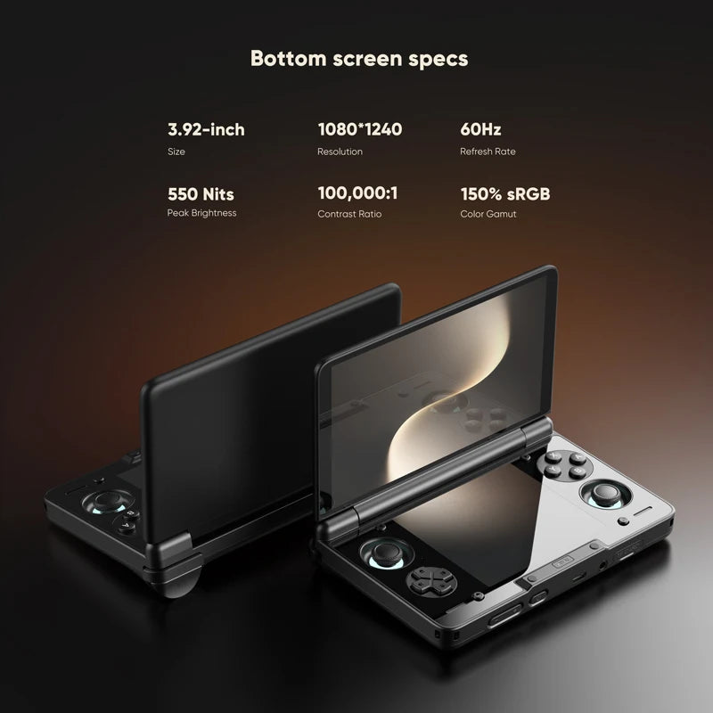 AYN Thor Android Handheld Dual Screen Clamshell 6'' AMOLED Screen 1080p Gaming Entertainment Device - Limetastore