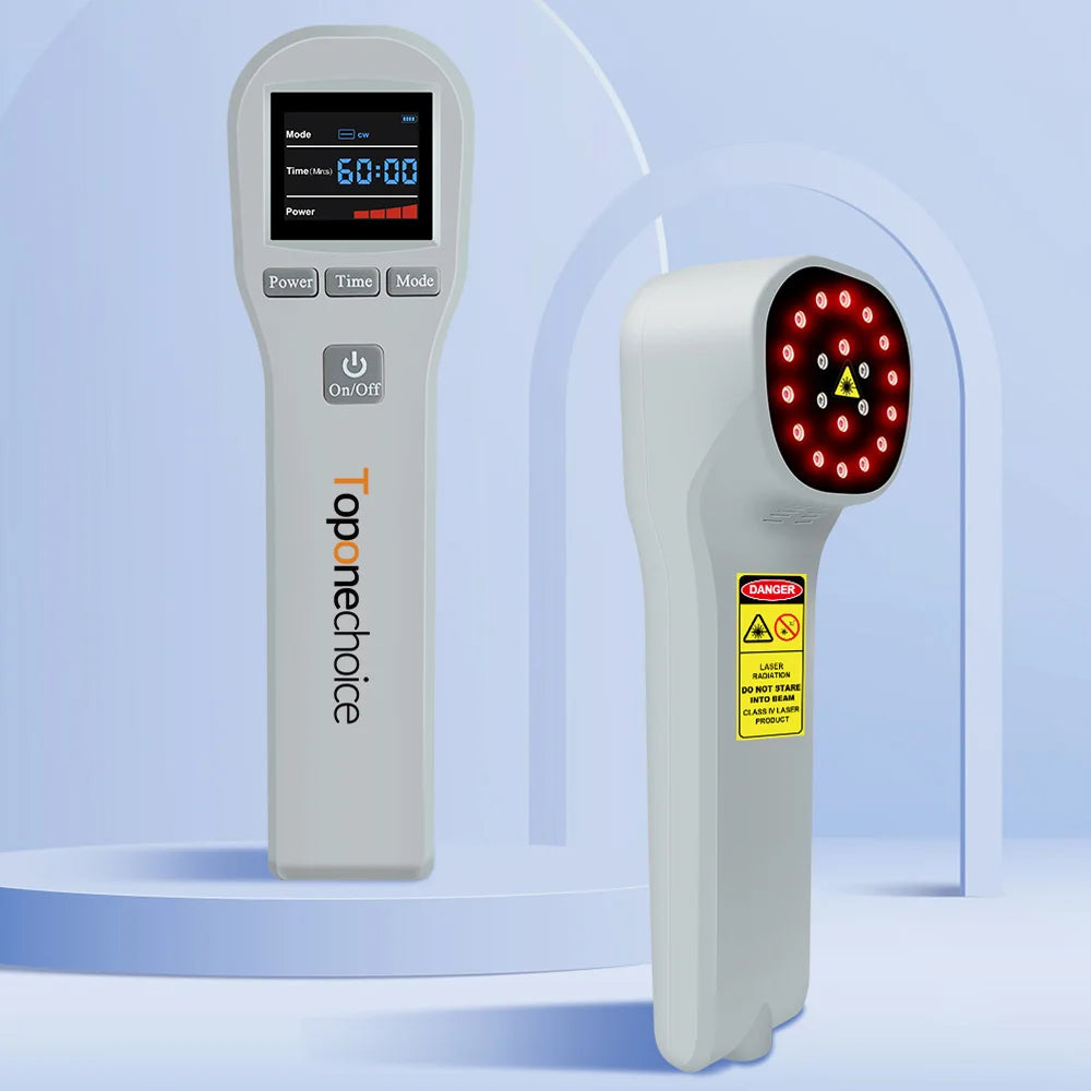 Professional Class 3b Cold Laser Therapy Device – 880mW High-Power LLLT, 650nm & 808nm Infrared Red Light Therapy