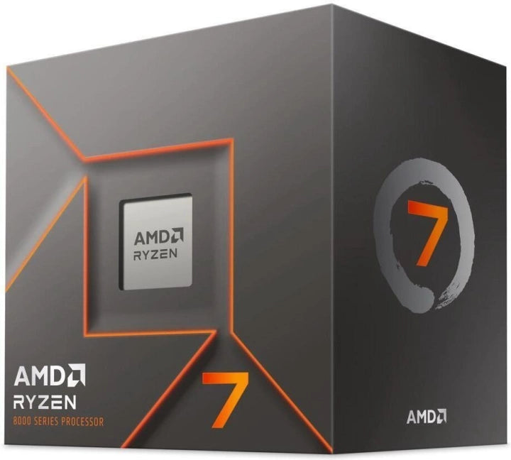 AMD Ryzen 7 8700F Desktop Processor | 8-Core Zen 4 CPU | Socket AM5 up to 5.0GHz - Limetastore