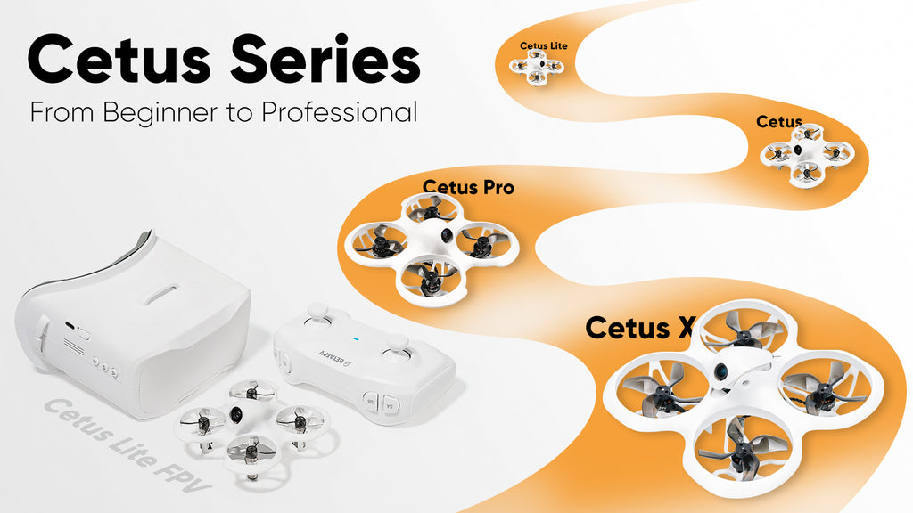 BETAFPV Cetus Lite FPV Kit RC Quadcpoter Drones Frsky D8  VR02 FPV Goggles Small Smart Drone