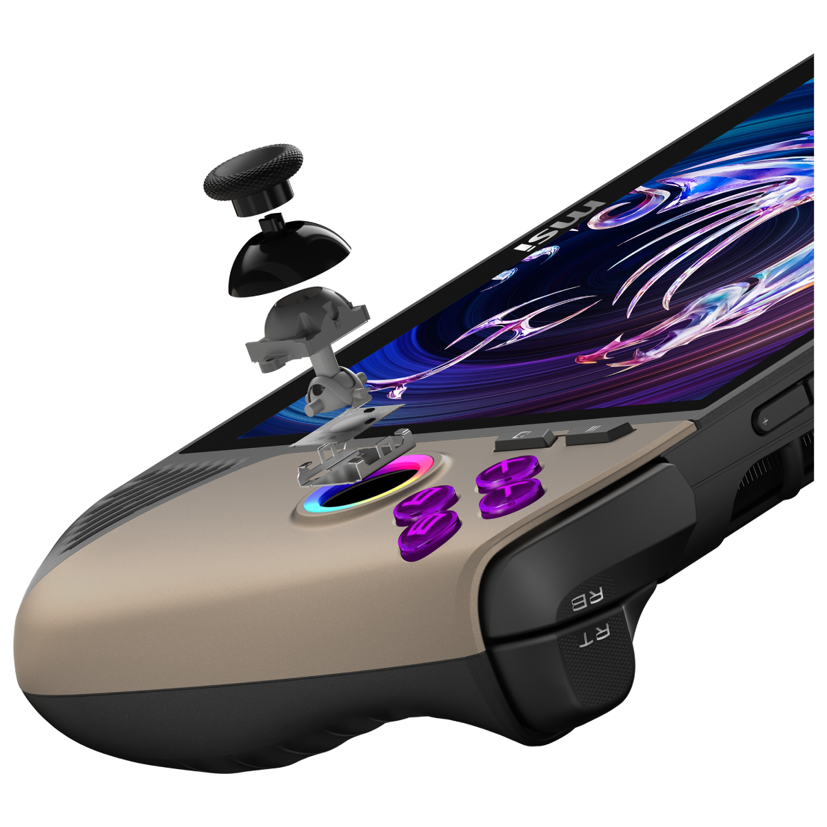 MSI Claw 8 AI Gaming Console - 8-inch Display, 120 Hz, 32 GB RAM - Limetastore