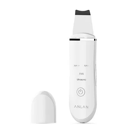 ANLAN Ultrasonic Skin Scrubber - Deep Cleaning Peeling Shovel for Facial Care and Skin Lifting - Ultrasonic Cleaner for Radiant Skin - Limetastore