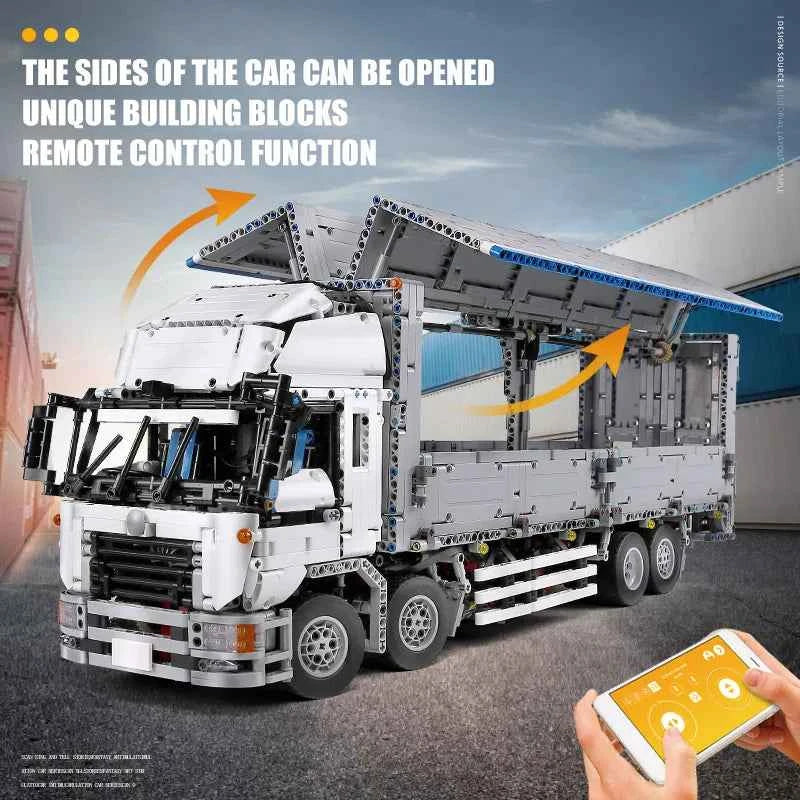 Mould King 13139 ARAKAWAS Tow Wing Body Container Truck - Limetastore