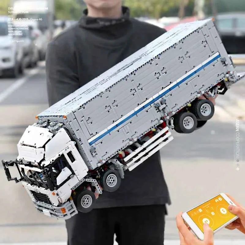 Mould King 13139 ARAKAWAS Tow Wing Body Container Truck - Limetastore
