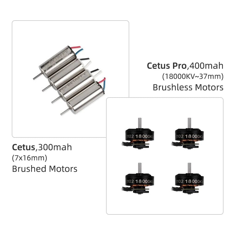 BETAFPV Cetus Pro FPV Kit /Cetus FPV Kit Indoor Racing Drone  Frsky D8 Lite Radio 2 SE Transmitter 5.8G 14DBI VR02 Goggles VTX