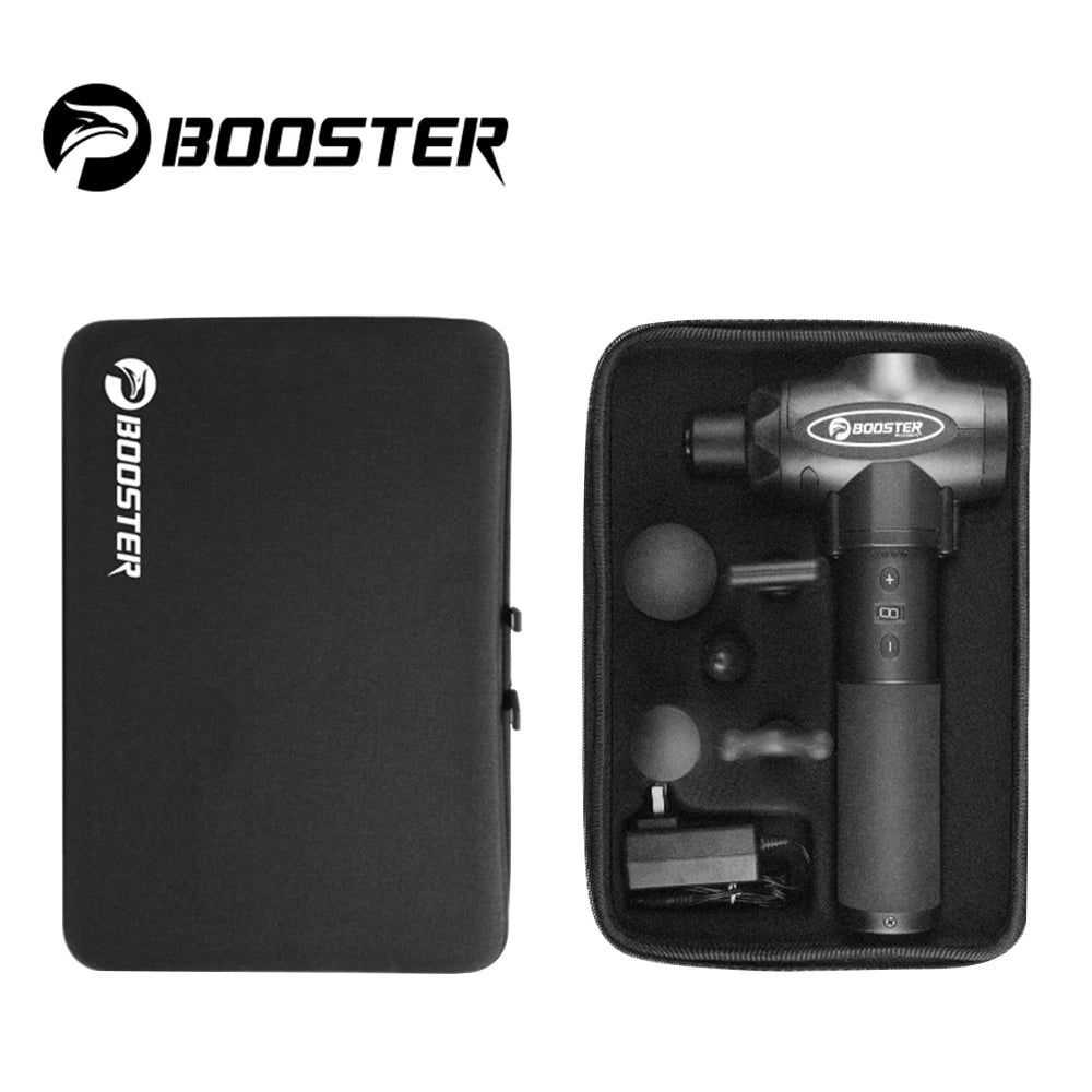 Booster E Masažna pištola za globoko tkivno masažo, terapija, stimulacija telesnih mišic, lajšanje bolečin za sproščanje bolečin, fitnes, oblikovanje