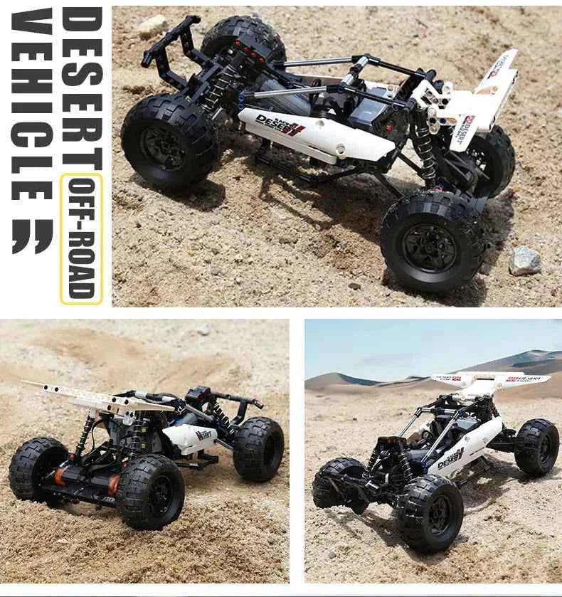 Mould King 18001 Technical MOC‑1812 PF Buggy 2 Desert Car - Limetastore