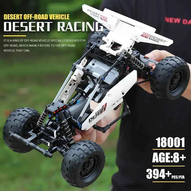 Mould King 18001 Technical MOC‑1812 PF Buggy 2 Desert Car - Limetastore