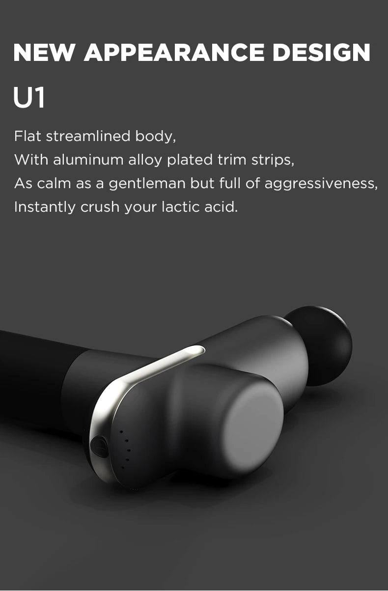 Booster U1 – New‑Generation Deep‑Tissue Massage Gun | Back & Neck Percussion Massager