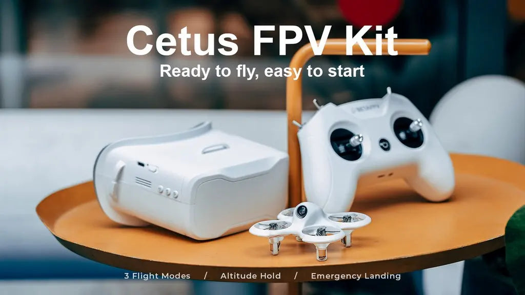 BETAFPV Cetus Pro FPV Kit /Cetus FPV Kit Indoor Racing Drone  Frsky D8 Lite Radio 2 SE Transmitter 5.8G 14DBI VR02 Goggles VTX