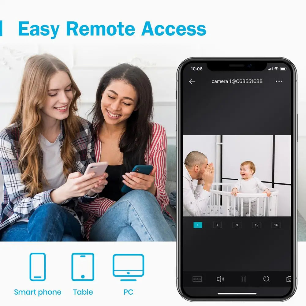 ANNKE 1080P H.265+ CCTV sistem | 8-kanalni DVR, 2MP bullet kamere, IP66 za zunanjo uporabo