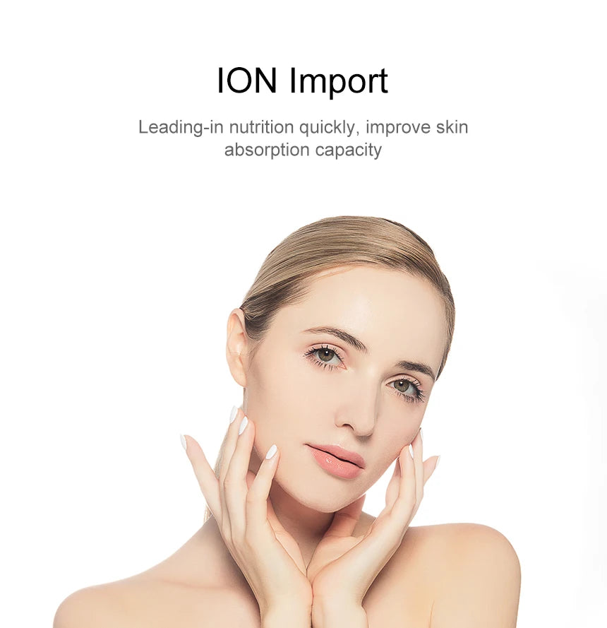 ANLAN Ultrasonic Skin Scrubber | EMS Lifting, Deep Cleansing, Ultrasonic Peeling