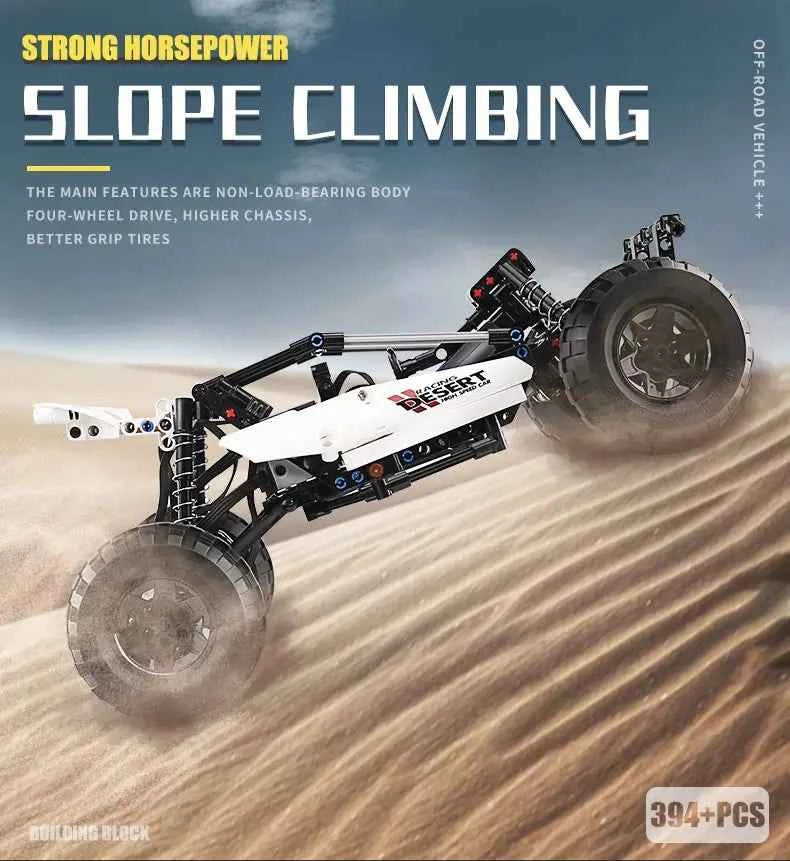 Mould King 18001 Technical MOC‑1812 PF Buggy 2 Desert Car - Limetastore