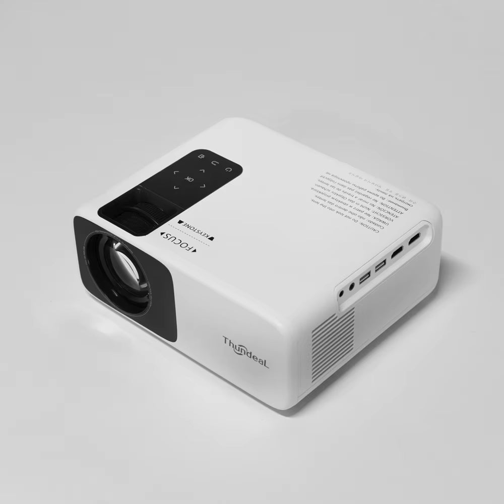 ThundeaL TD93 Pro Full HD Projector – Native 1080P, 4K Support, Ultra-Bright Portable WiFi