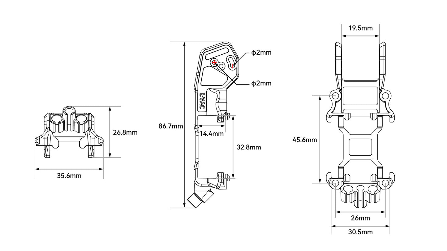 BETAFPV Pavo20 Pro brezkrtačni okvir Whoop DJI O4 Pro 2.2"