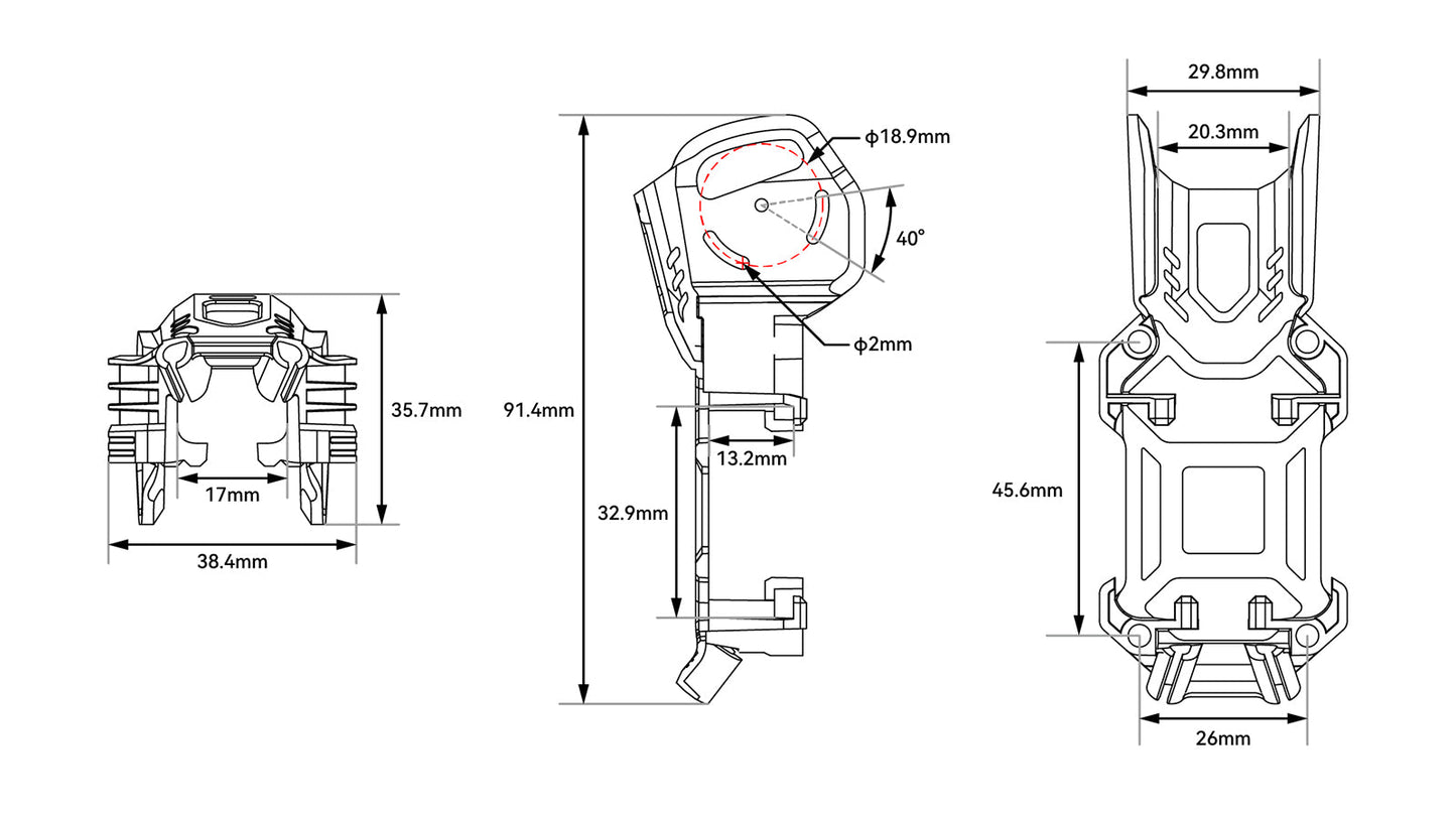 BETAFPV Pavo20 Pro brezkrtačni okvir Whoop DJI O4 Pro 2.2"