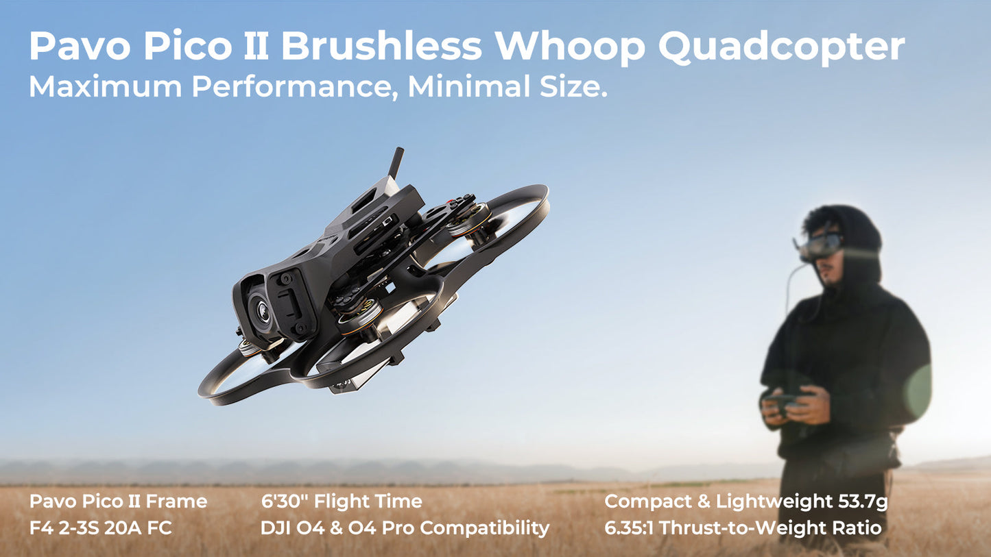 BETAFPV Pavo Pico II 2 Brushless Whoop Quadcopter 2026