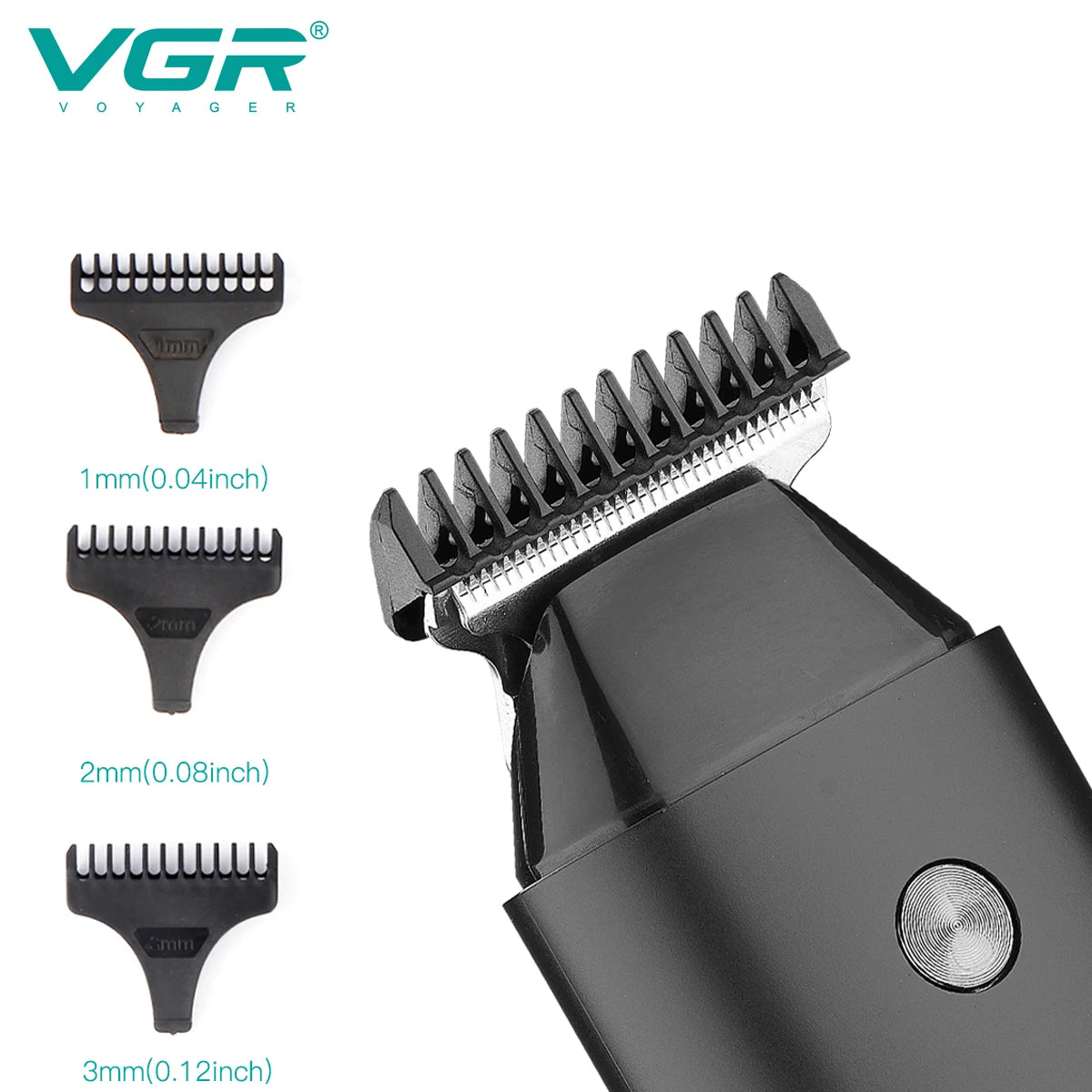 VGR V-932 Mini Pocket Hair Trimmer 0.5-3mm Zero-Cut 120-Min