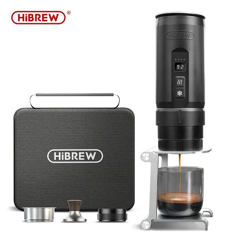 HiBREW H4C – Prenosni brezžični aparat za espresso | Odstranljiva baterija in hitro segrevanje