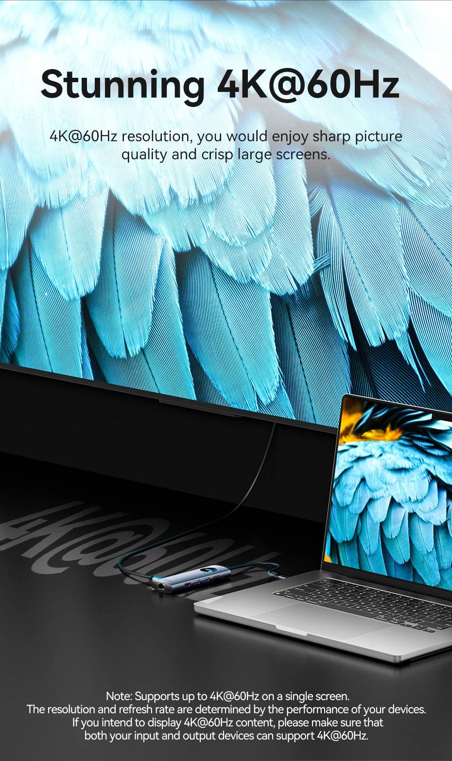 Vention USB‑C 10‑in‑1 Hub | HDMI + DP 4K60Hz, RJ45, PD 100W, USB 3.0 Docking Station