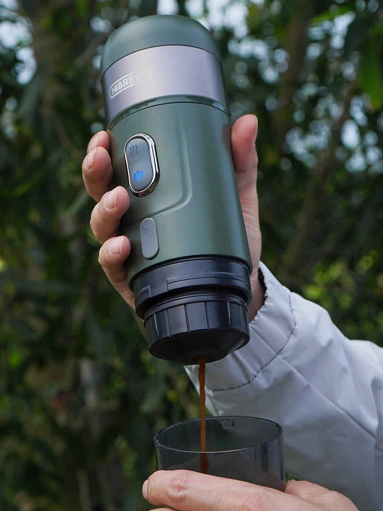 HiBREW Wireless Portable Espresso Machine – Electric Travel Coffee Maker with Fast Heating