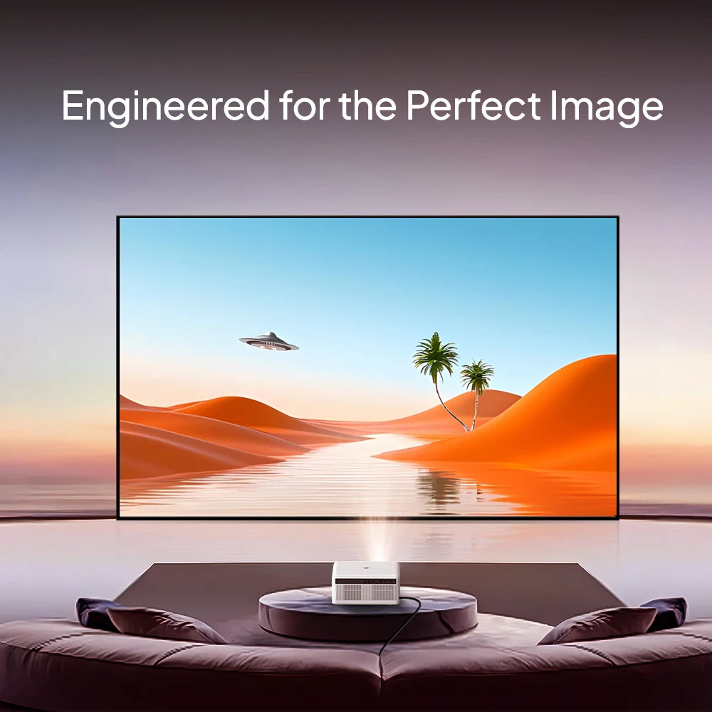 BYINTEK 100" 4K Ambient Light Rejection Projector Screen | Foldable HD Anti-Light