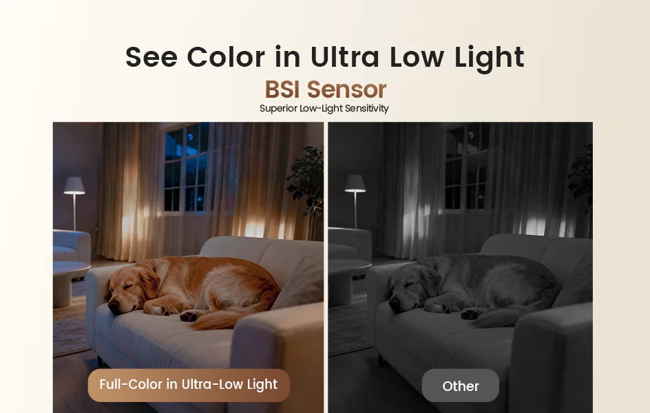 ZOSI C518 2K/4K Indoor Pan‑Tilt Smart WiFi Camera – 360° Baby & Pet Monitor with AI Human Tracking