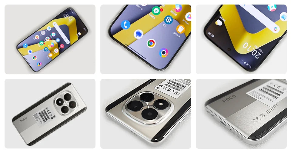 POCO M8 Pro 5G Smartphone Global Version Snapdragon® 7s Gen 4 Octa core 6500mAh battery 100W HyperCharge  6.83" CrystalRes 1.5K AMOLED display 50MP Camera NFC - Limetastore