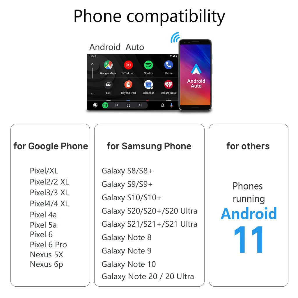 Brezžični adapter OTTOCAST A2Air Android Auto USB-ključ
