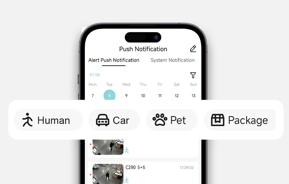 ZOSI C290 4K 8MP/4MP/2MP Outdoor PTZ WiFi Security Camera – Auto Person Tracking, 2‑Way Audio