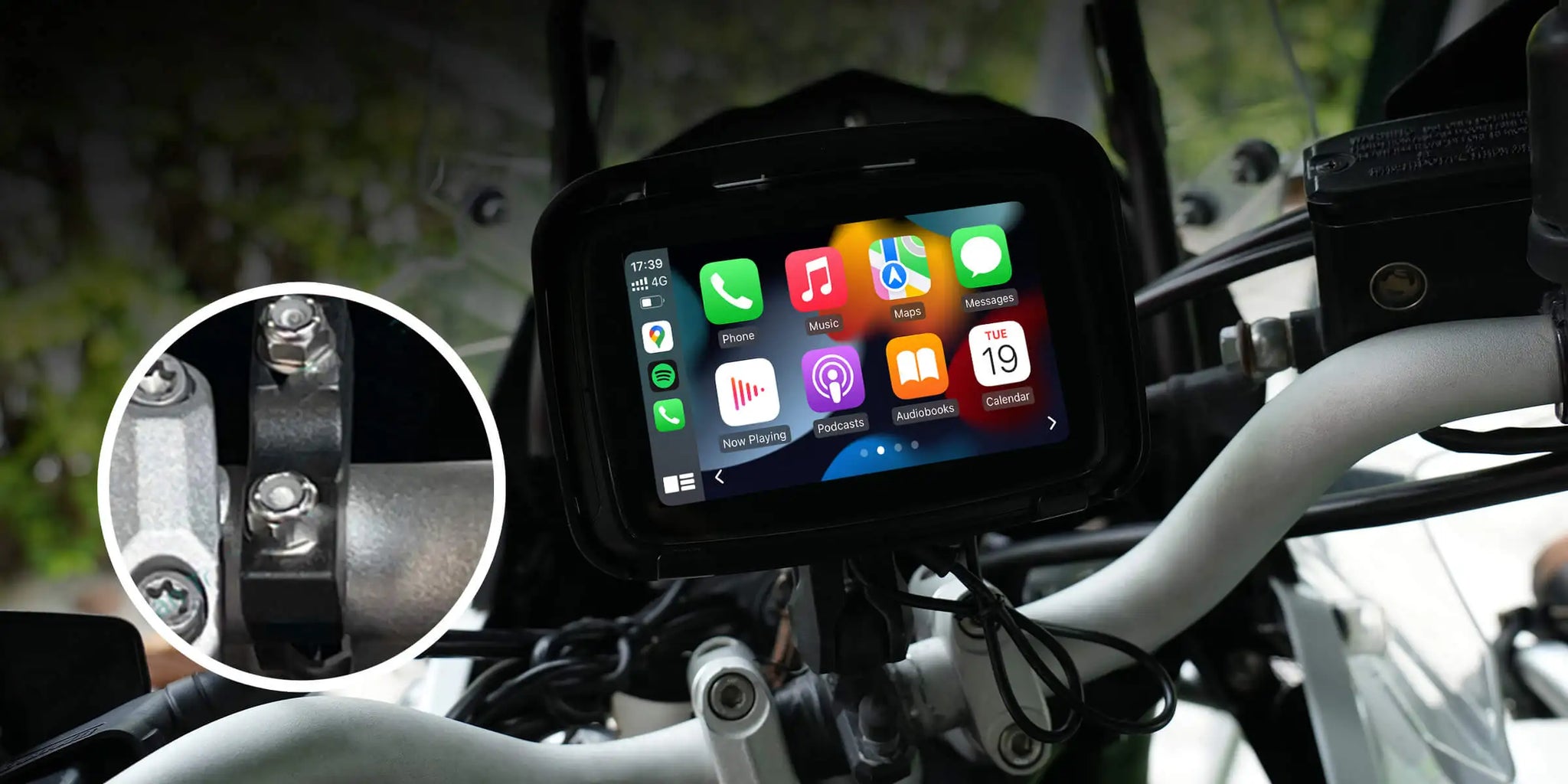 OTTOCAST Lite C5 Motoristični brezžični CarPlay GPS-zaslon