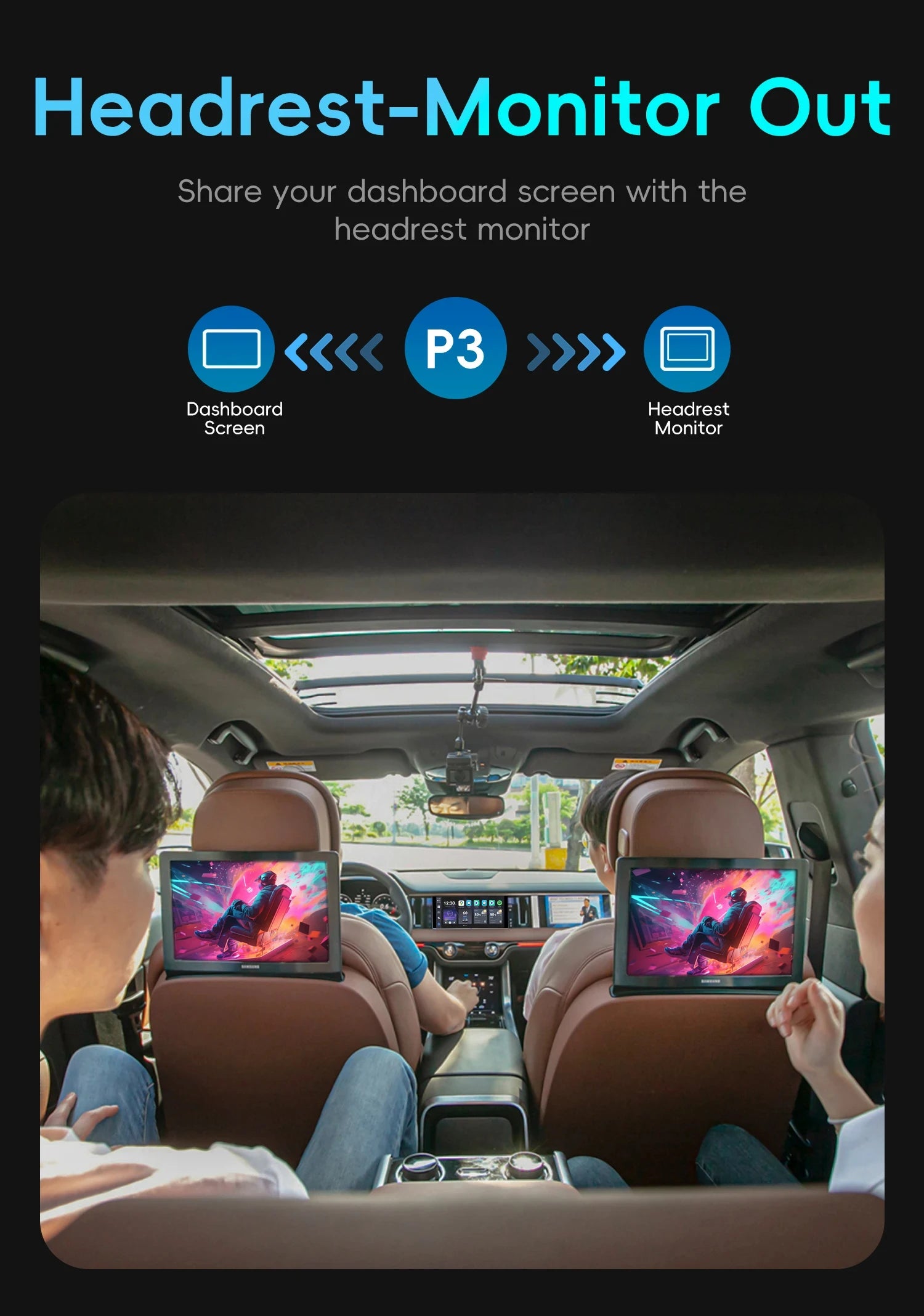 OTTOCAST P3 Wireless CarPlay Android AI Box with HDMI