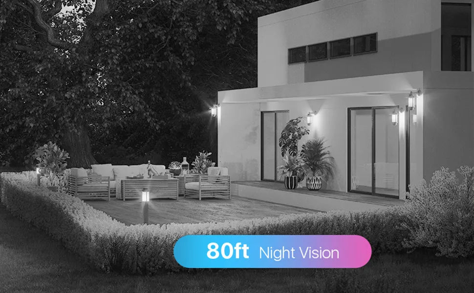 ZOSI 8-kanalni 1080P žični varnostni sistem kamer – H.265+ 5MP Lite DVR snemalnik z 2MP notranjo/zunanjostjo