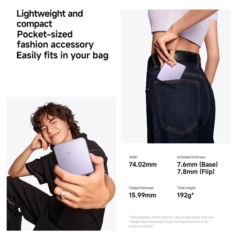 Global Version Xiaomi MIX Flip Smartphone New Snapdragon 8 Gen 3 CPU 50MP Leica Camera  12GB RAM 512GB ROM 6.86 inch Foldable Display NFC - Limetastore