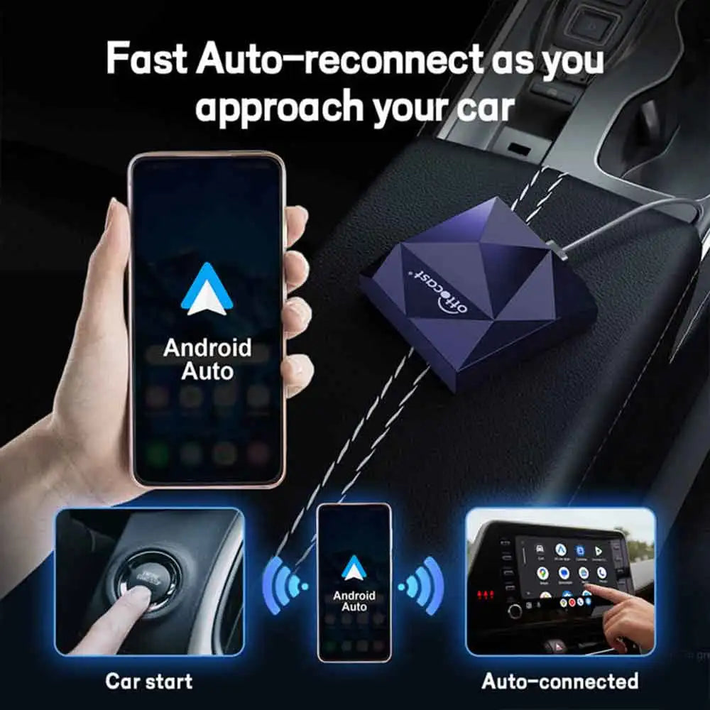 Brezžični adapter OTTOCAST A2Air Android Auto USB-ključ