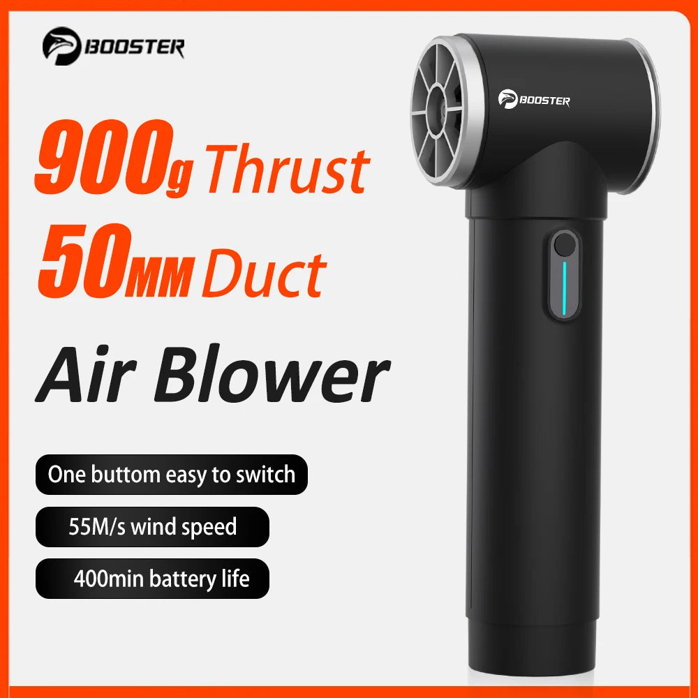 Puhalo Booster TF50 – 600 W visoko zmogljivo turbo zračno puhalo | 4-stopenjski sušilnik za avtomobile, hitrost vetra 51,8 m/s