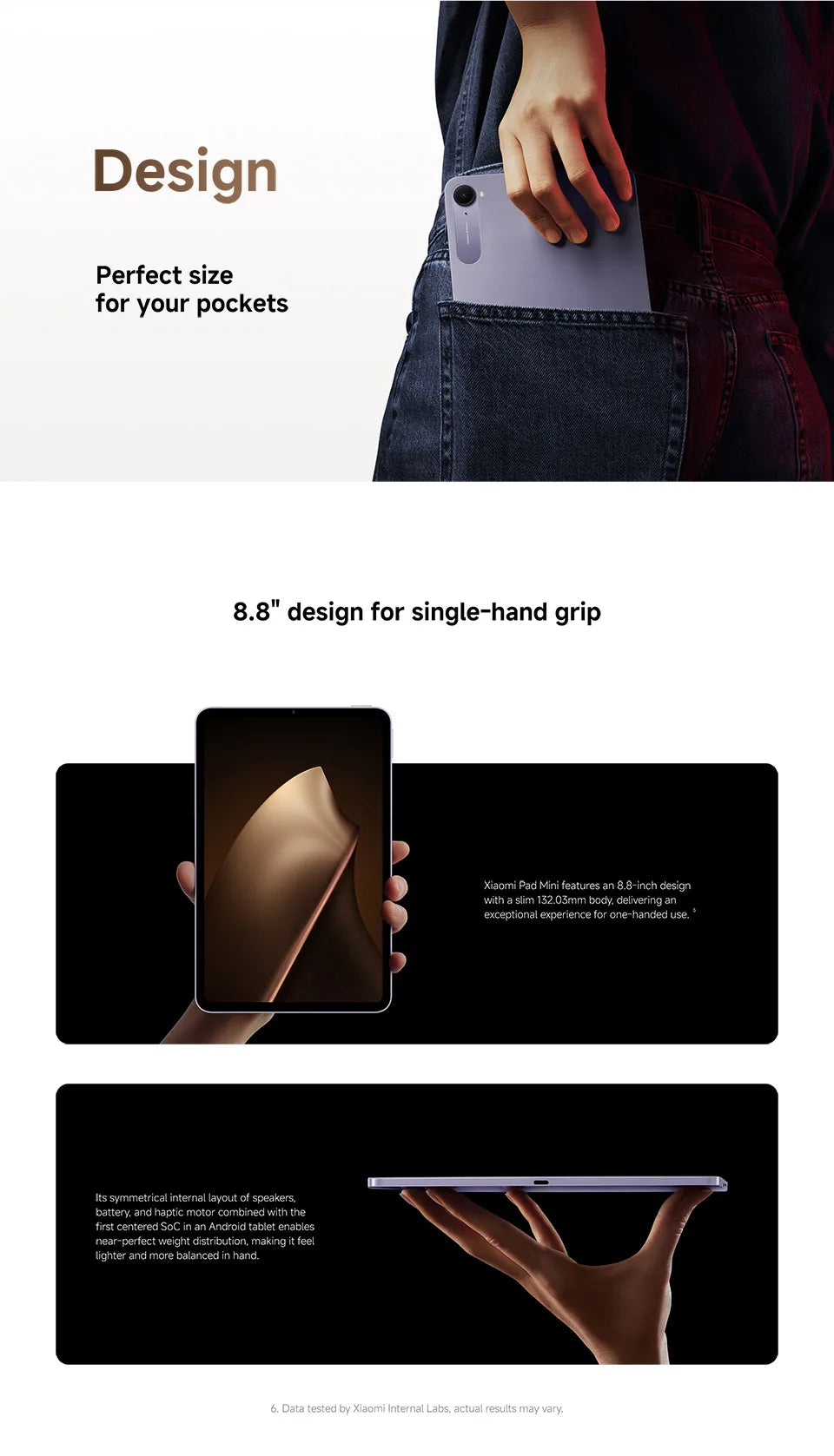 Global Version Xiaomi Pad Mini 8GB /12GB RAM "3K ultra-clear display 7500mAh battery 67W HyperCharge MediaTek Dimensity + 9400 - Limetastore